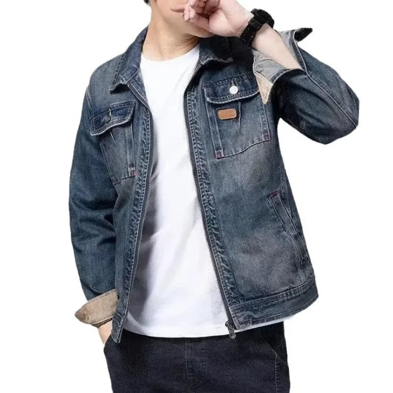 Spring Men's Casual Stylish Denim Jacket