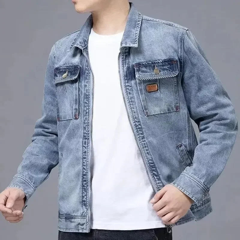 Spring Men's Casual Stylish Denim Jacket