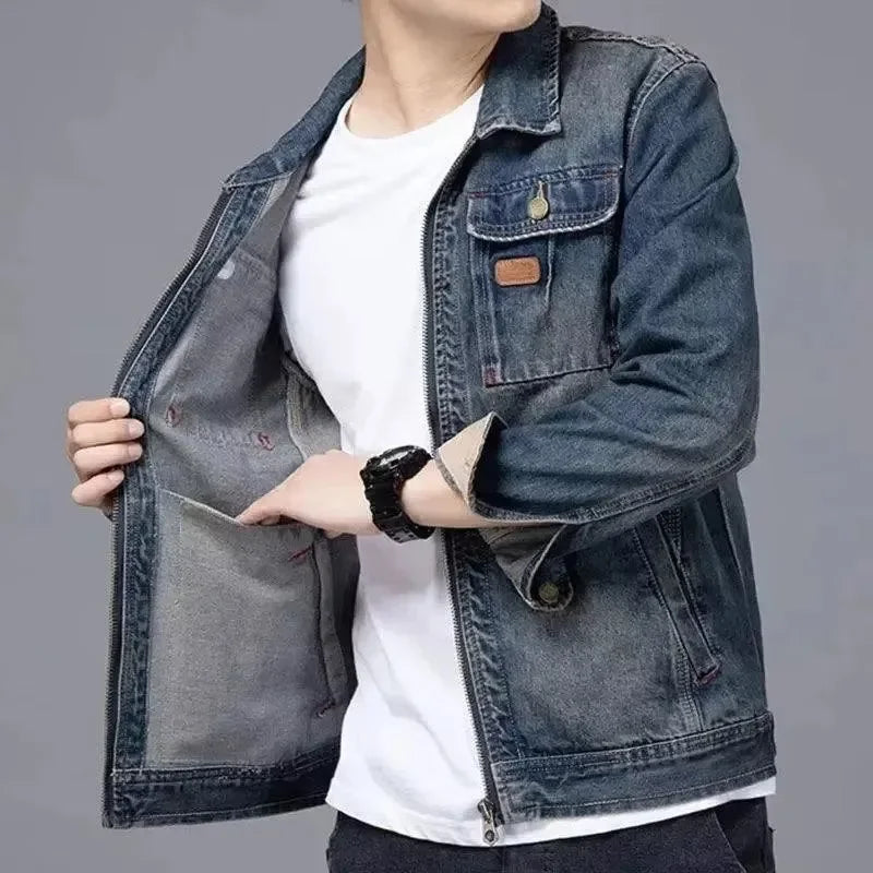 Spring Men's Casual Stylish Denim Jacket