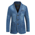 Men's Casual Denim Suit Jacket