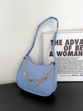 Butterfly Charm Polyester Shoulder Bag