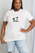 Simply Love Full Size Panda Graphic Cotton Tee