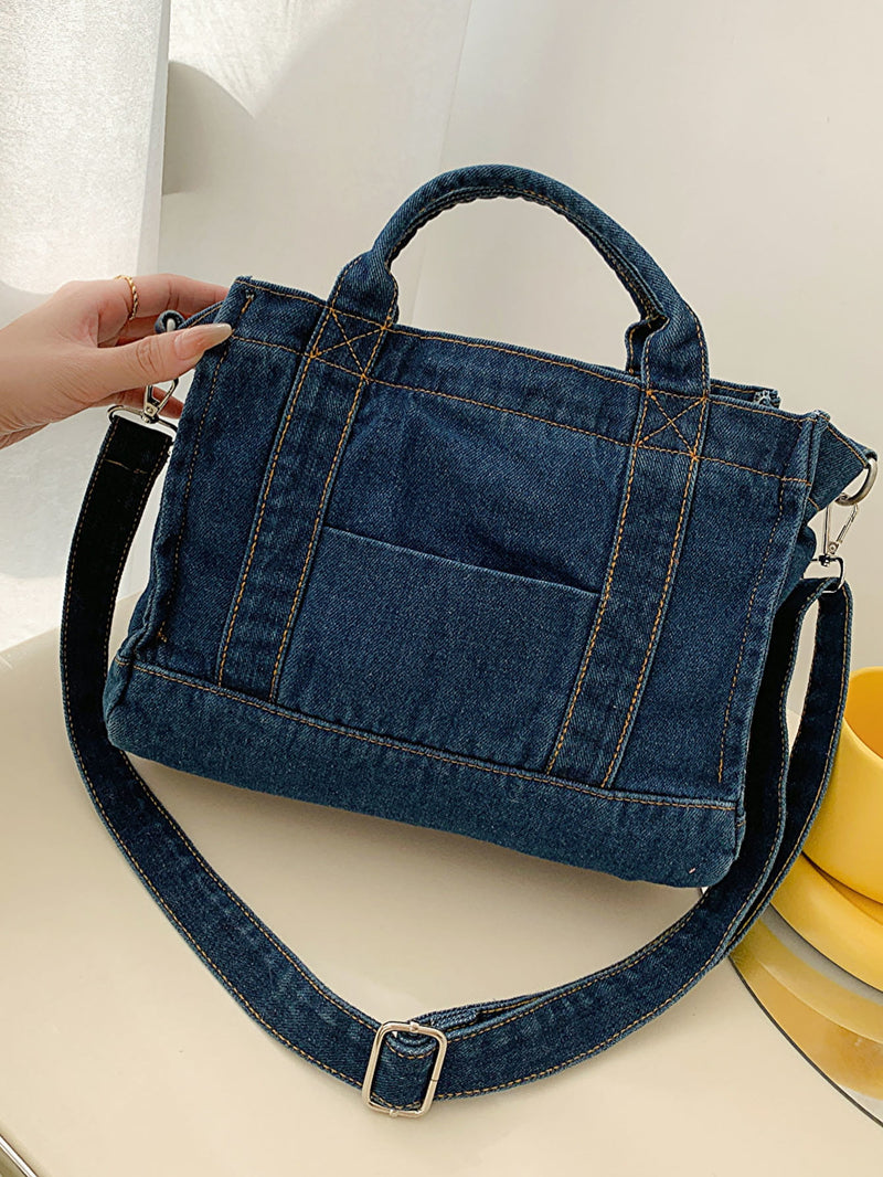 Adored Denim Shoulder Bag