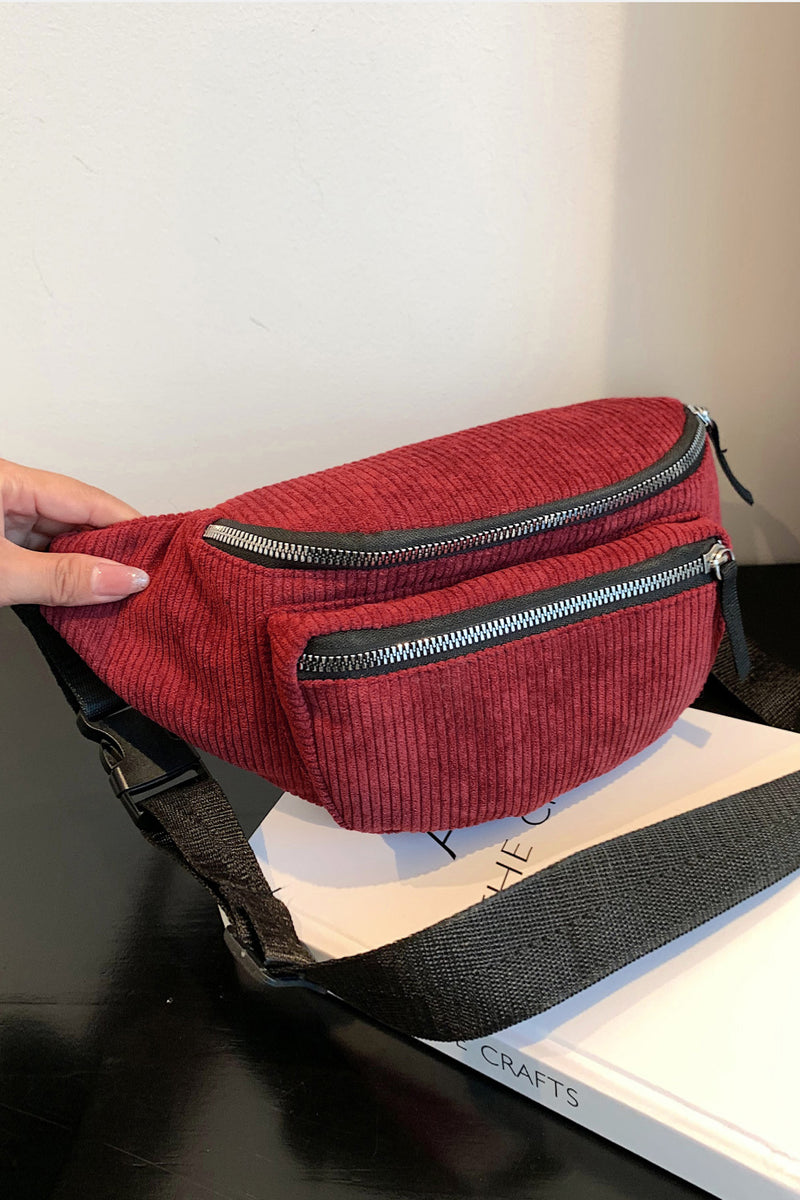 Corduroy Sling Bag