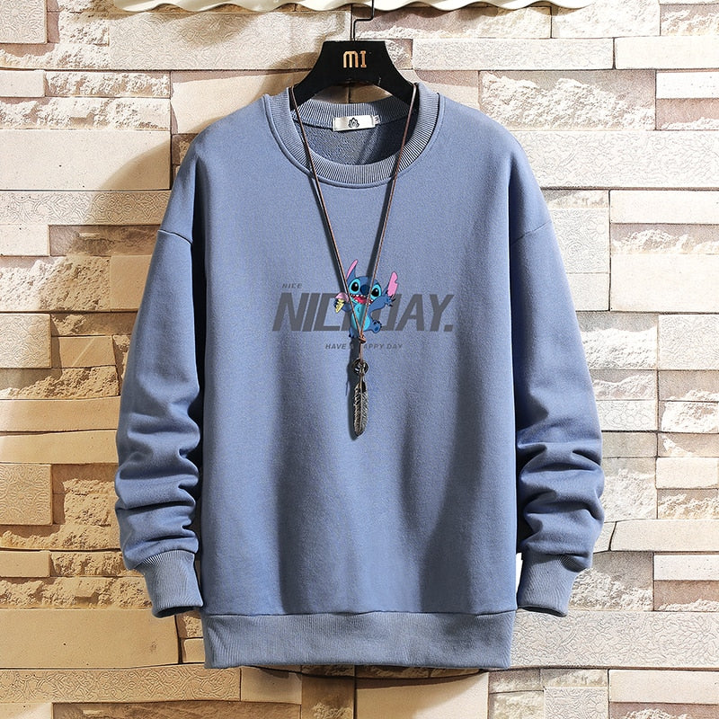 "NICE DAY" Unisex Trendy Casual Pullover