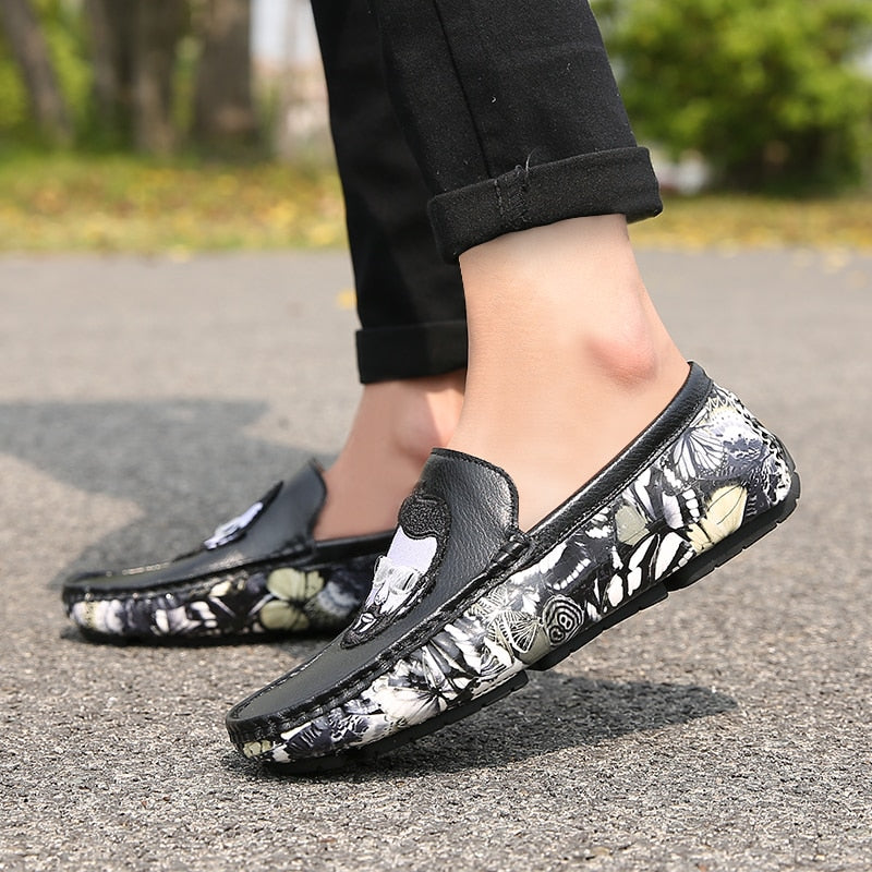 Men's Autumn Flats Slip On Moccasin Loafers