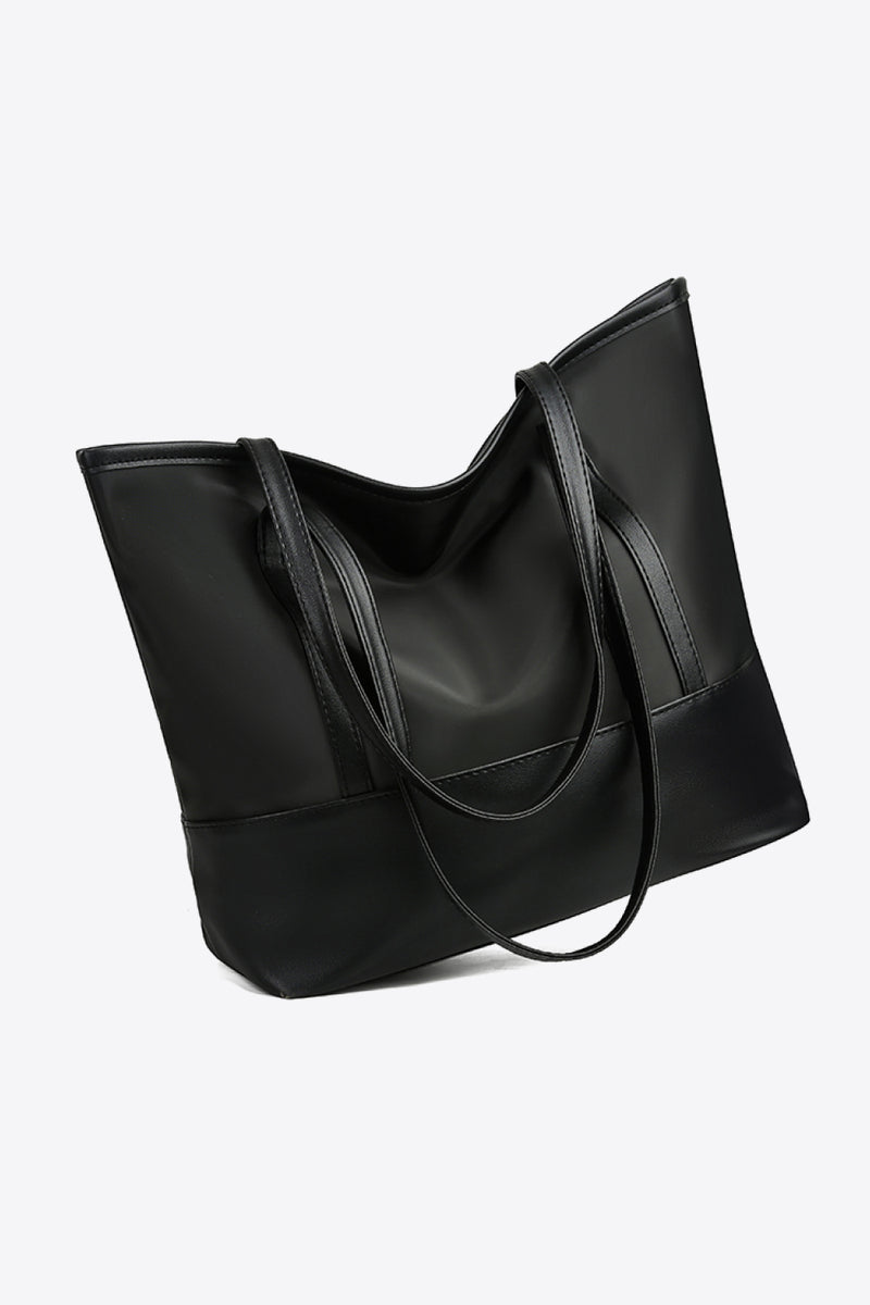 Bolso tote de cuero PU