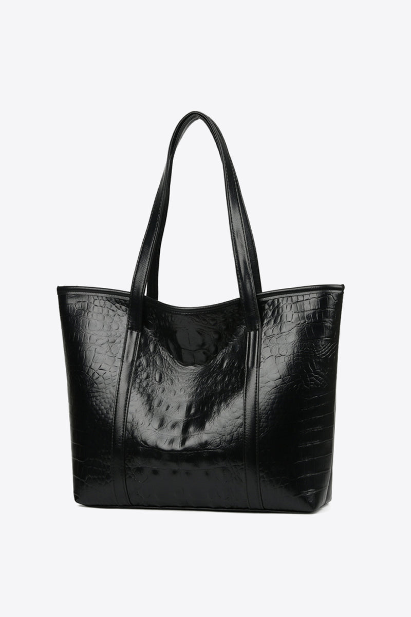 Bolso tote de cuero PU