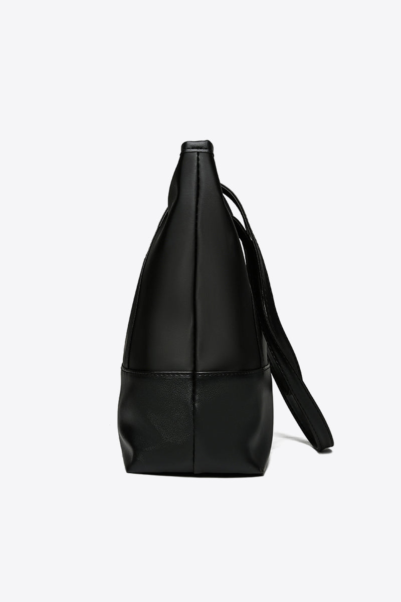 Bolso tote de cuero PU