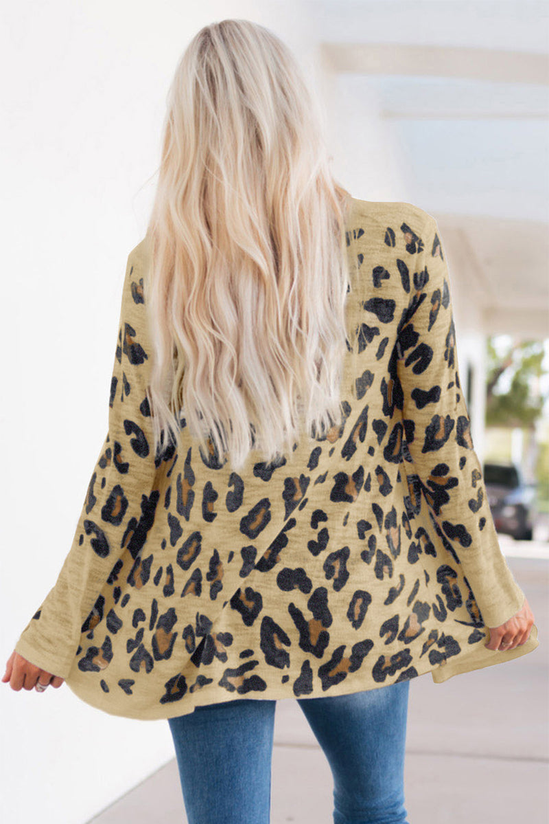 Printed Long Sleeve Cardigan