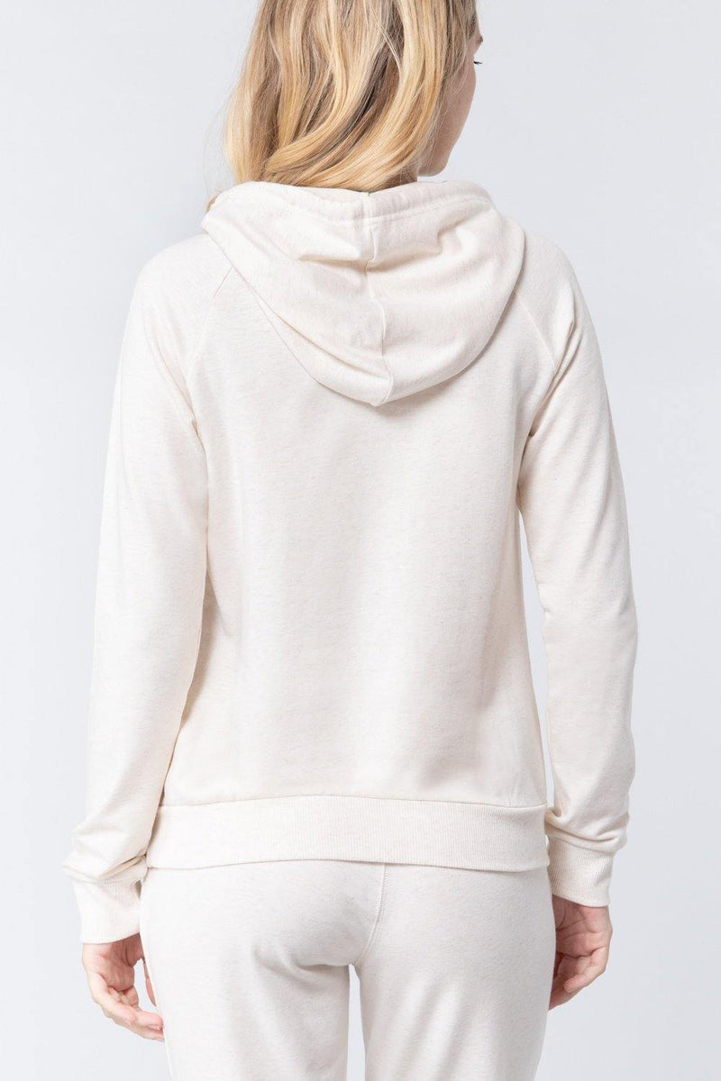 French Terry Pullover Hoodie - AM APPAREL