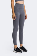 High Rise Ankle Length Yoga Leggings - AM APPAREL