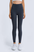 High Rise Ankle Length Yoga Leggings - AM APPAREL