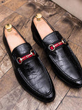 Men's Comfort PU Casual Loafers Style Shoes - AM APPAREL