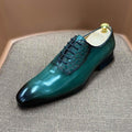 Men's Luxury Genuine Cow Leather Handmade Oxford Shoes - AM APPAREL