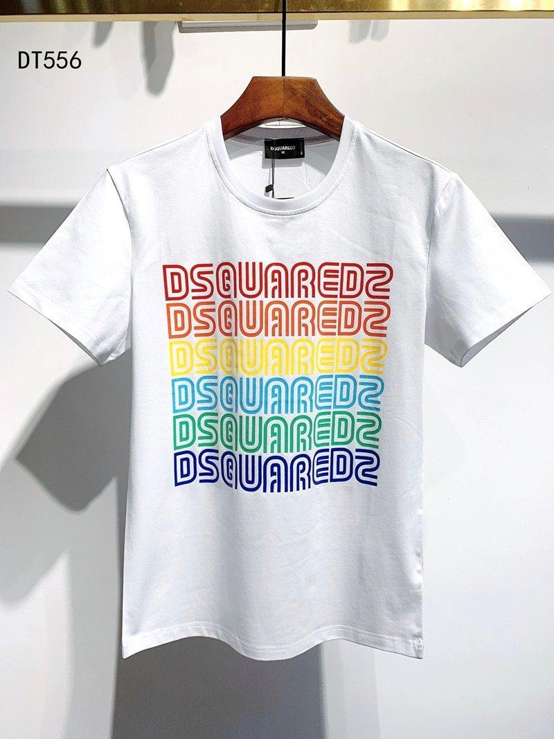 Summer Dsquared2 Round Neck T-shirt - AM APPAREL