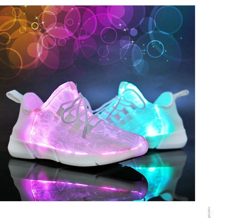 Summer Led Fiber Optic Shoes for Girls/Boys - AM APPAREL