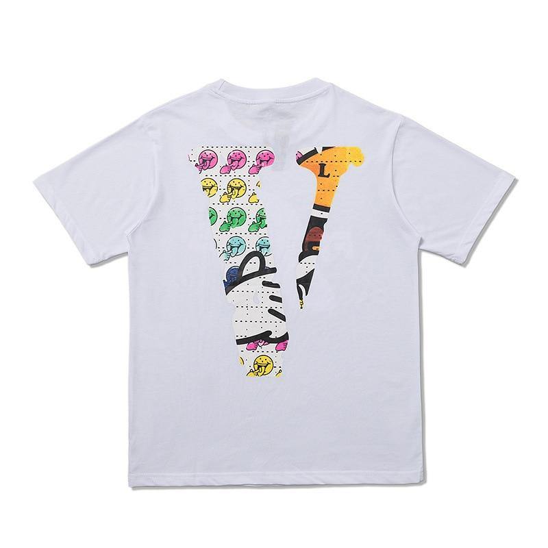 Unisex VLONE 100% Cotton Streetwear Graphic T-shirt - AM APPAREL