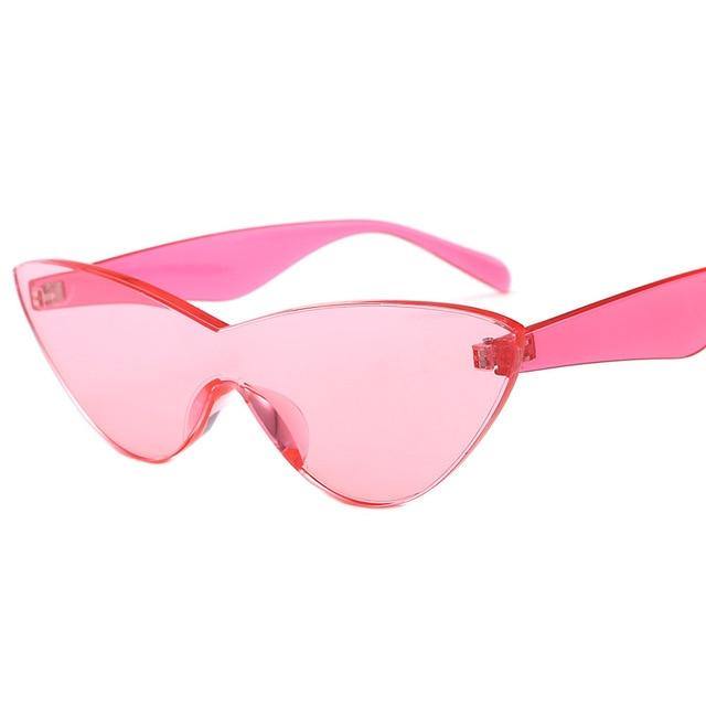 Women's Designer Retro Cat Eye Vintage Sunglasses - AM APPAREL