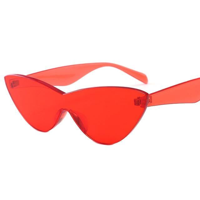 Women's Designer Retro Cat Eye Vintage Sunglasses - AM APPAREL