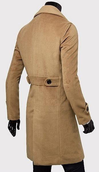 ZOGA Men's Brittish Long Trench Coats - AM APPAREL